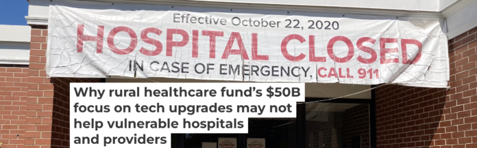 Southwest Georgia Regional Medical Center in Cuthbert is one of close to 200 rural hospitals that have closed in the past two decades. AP Photo/Jeff Amy